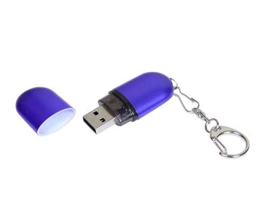 USB 2.0- флешка промо на 16 Гб каплевидной формы, 16Gb, 6015.16.02, Цвет: синий, Интерфейс: USB 2.0, Объем памяти: 16 Gb, Размер: 16Gb, изображение 2