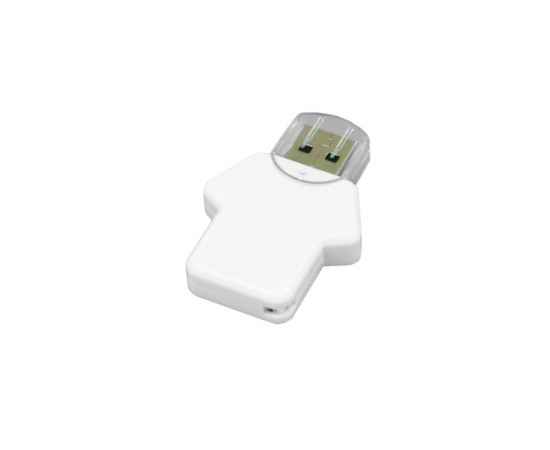 USB 2.0- флешка на 16 Гб в виде футболки, 16Gb, 6005.16.06, Цвет: белый, Интерфейс: USB 2.0, Объем памяти: 16 Gb, Размер: 16Gb, изображение 3