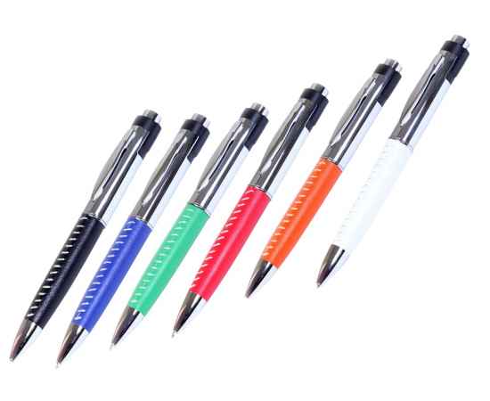 USB 2.0- флешка на 32 Гб в виде ручки с мини чипом, 32Gb, 6350.32.06, Цвет: белый,серебристый, Размер: 32Gb, изображение 3