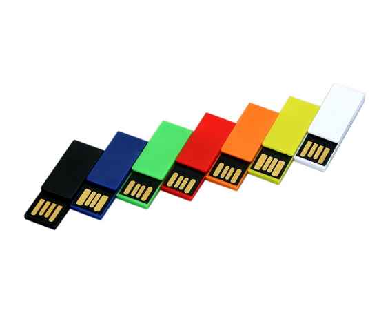 USB 2.0- флешка промо на 16 Гб в виде скрепки, 16Gb, 6012.16.06, Цвет: белый, Интерфейс: USB 2.0, Объем памяти: 16 Gb, Размер: 16Gb, изображение 4