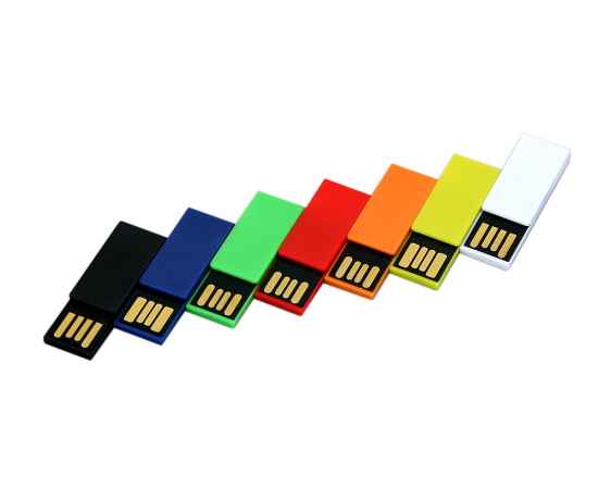 USB 2.0- флешка промо на 16 Гб в виде скрепки, 16Gb, 6012.16.02, Цвет: синий, Интерфейс: USB 2.0, Объем памяти: 16 Gb, Размер: 16Gb, изображение 4