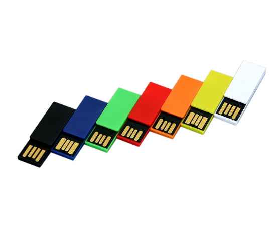 USB 2.0- флешка промо на 16 Гб в виде скрепки, 16Gb, 6012.16.03, Цвет: зеленый, Интерфейс: USB 2.0, Объем памяти: 16 Gb, Размер: 16Gb, изображение 4