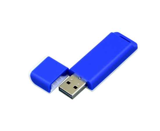 USB 2.0- флешка на 32 Гб с оригинальным двухцветным корпусом, 32Gb, 6013.32.02, Цвет: синий,белый, Размер: 32Gb, изображение 2