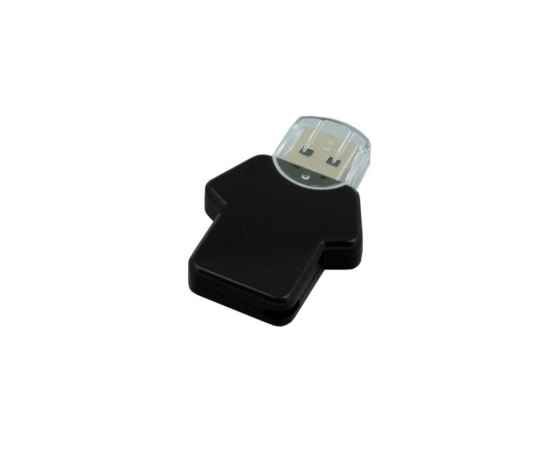 USB 2.0- флешка на 16 Гб в виде футболки, 16Gb, 6005.16.07, Цвет: черный, Интерфейс: USB 2.0, Объем памяти: 16 Gb, Размер: 16Gb, изображение 3