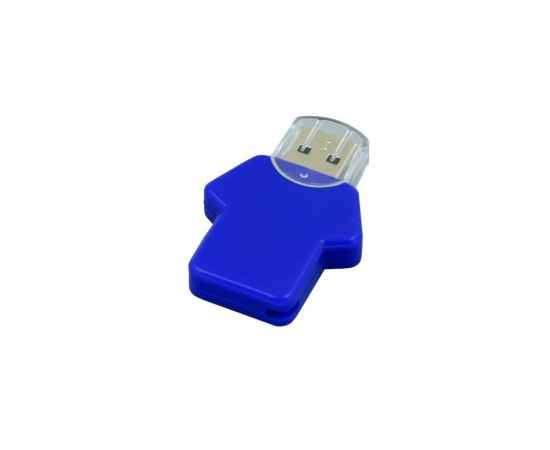 USB 2.0- флешка на 16 Гб в виде футболки, 16Gb, 6005.16.02, Цвет: синий, Интерфейс: USB 2.0, Объем памяти: 16 Gb, Размер: 16Gb, изображение 3