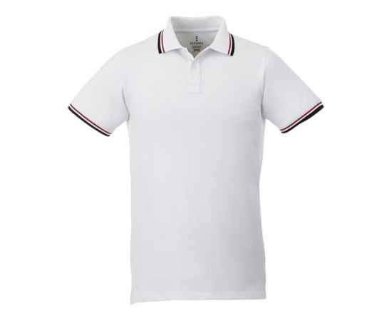 Рубашка поло Fairfield мужская, XS, 3810201XS, Цвет: красный,белый, Размер: XS, изображение 2