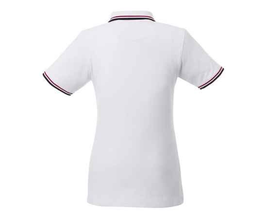 Рубашка поло Fairfield женская, XS, 3810301XS, Цвет: белый, Размер: XS, изображение 3