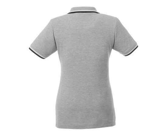 Рубашка поло Fairfield женская, XS, 3810396XS, Цвет: светлый меланж, Размер: XS, изображение 3