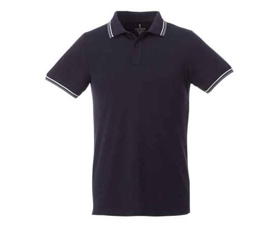 Рубашка поло Fairfield мужская, XS, 3810249XS, Цвет: темно-синий, Размер: XS, изображение 2