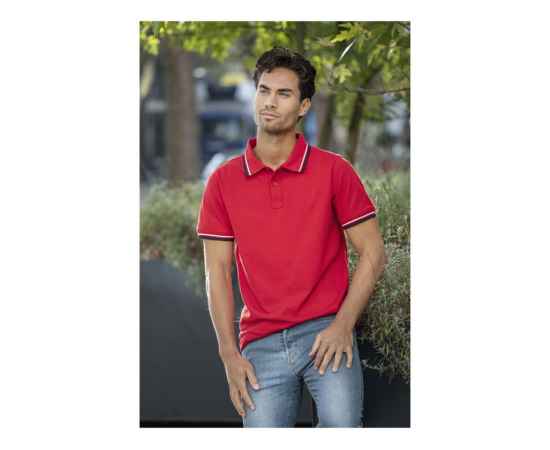 Рубашка поло Fairfield мужская, XS, 3810225XS, Цвет: красный, Размер: XS, изображение 4