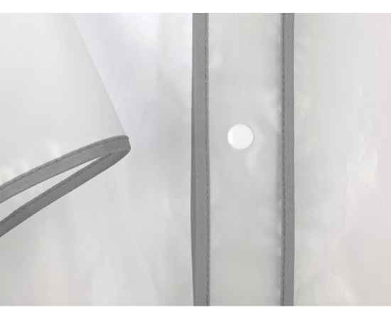 Дождевик светоотражающий Providence c чехлом, унисекс, XS-S, 1932097XS-S, Цвет: серый,прозрачный, Размер: XS-S, изображение 2