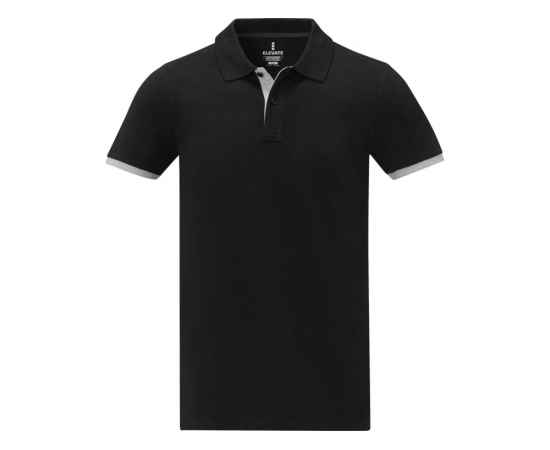 Рубашка поло Morgan мужская, XS, 3811090XS, Цвет: черный, Размер: XS, изображение 2