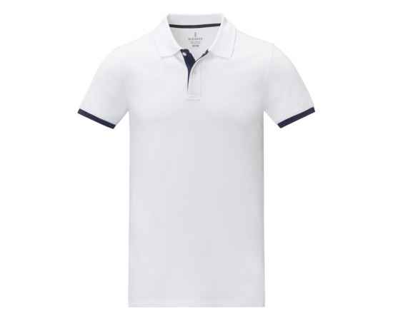 Рубашка поло Morgan мужская, XS, 3811001XS, Цвет: белый, Размер: XS, изображение 2