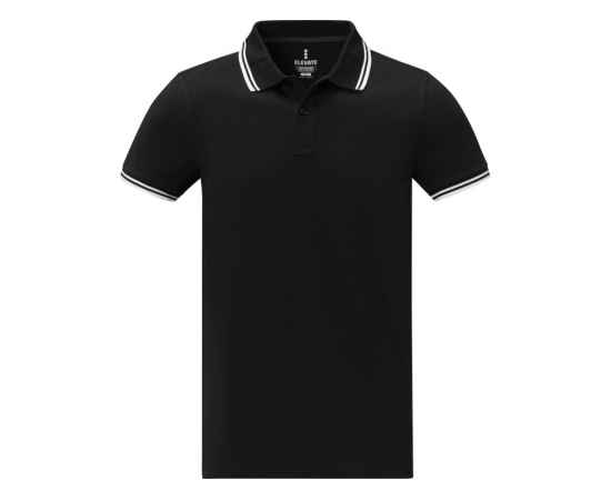 Рубашка поло Amarago мужская, XS, 3810890XS, Цвет: черный, Размер: XS, изображение 2