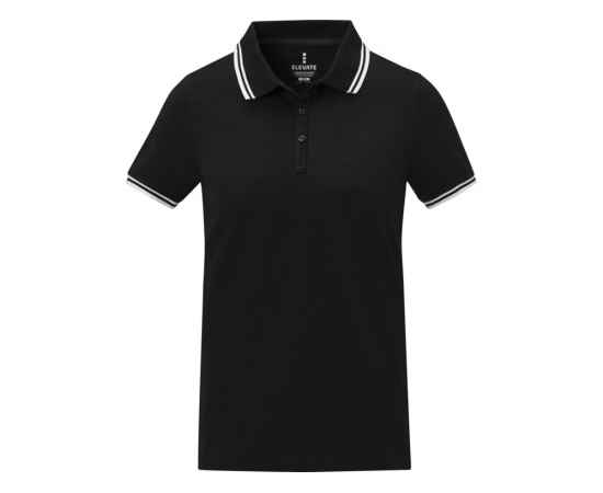 Рубашка поло Amarago женская, S, 3810990S, Цвет: черный, Размер: S, изображение 2