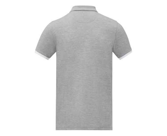 Рубашка поло Morgan мужская, XS, 3811080XS, Цвет: серый, Размер: XS, изображение 3