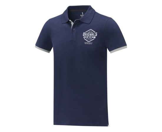 Рубашка поло Morgan мужская, XS, 3811055XS, Цвет: темно-синий, Размер: XS, изображение 4