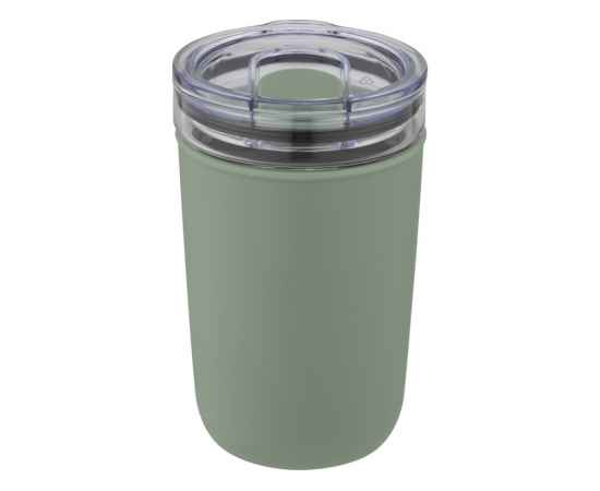 Стеклянная кружка Bello с внешней стенкой из переработанного пластика, 10067562, Цвет: ярко-зеленый, Объем: 420, изображение 5