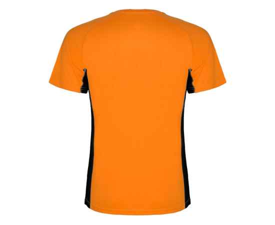 Спортивная футболка Shanghai мужская, S, 659522302S, Цвет: черный,неоновый оранжевый, Размер: S, изображение 2