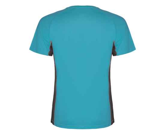Спортивная футболка Shanghai мужская, S, 65951246S, Цвет: бирюзовый,графит, Размер: S, изображение 2