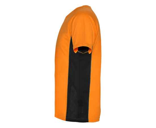 Спортивная футболка Shanghai мужская, S, 659522302S, Цвет: черный,неоновый оранжевый, Размер: S, изображение 3