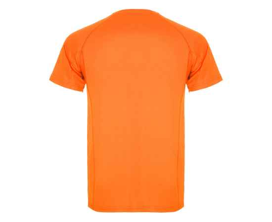 Спортивная футболка Montecarlo мужская, S, 4250223S, Цвет: неоновый оранжевый, Размер: S, изображение 2