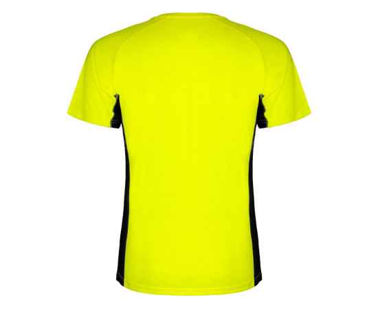 Спортивная футболка Shanghai мужская, S, 659522102S, Цвет: черный,неоновый желтый, Размер: S, изображение 2