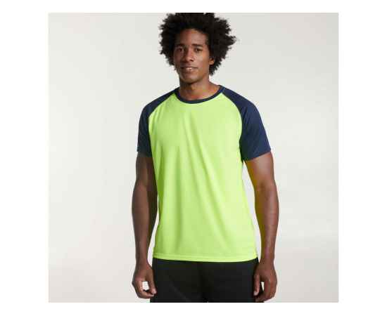 Спортивная футболка Indianapolis мужская, S, 665022155S, Цвет: navy,неоновый желтый, Размер: S, изображение 5
