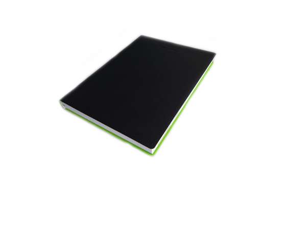 Ежедневник датированный Brunnen Универсал Флэкси, мягкая гибкая обложка, кожзам, А5 Черный/зеленый DN_BR2795-70-442, Цвет: черный/зеленый
