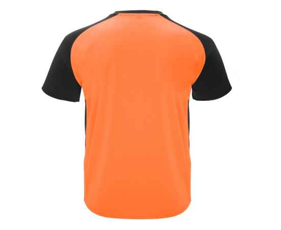 Спортивная футболка Bugatti мужская, M, 6399CA22302M, Цвет: черный,неоновый оранжевый, Размер: M, изображение 2