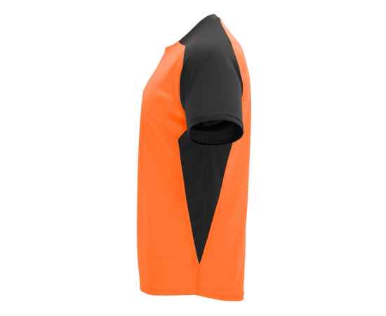 Спортивная футболка Bugatti мужская, M, 6399CA22302M, Цвет: черный,неоновый оранжевый, Размер: M, изображение 3