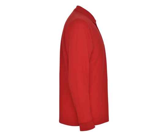 Рубашка поло Carpe мужская с длинным рукавом, S, 5009PO60S, Цвет: красный, Размер: S, изображение 4