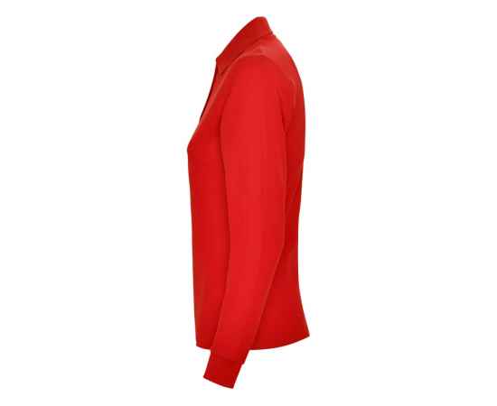 Рубашка поло Estrella женская с длинным рукавом, S, 6636PO60S, Цвет: красный, Размер: S, изображение 3