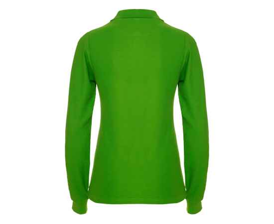 Рубашка поло Estrella женская с длинным рукавом, S, 6636PO83S, Цвет: зеленый, Размер: S, изображение 2