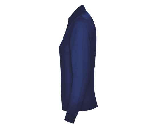 Рубашка поло Estrella женская с длинным рукавом, S, 6636PO05S, Цвет: синий, Размер: S, изображение 2