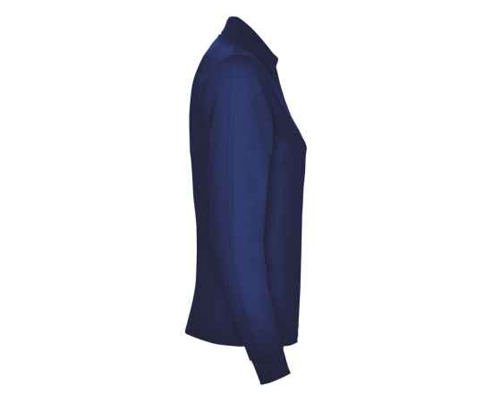 Рубашка поло Estrella женская с длинным рукавом, S, 6636PO05S, Цвет: синий, Размер: S, изображение 3