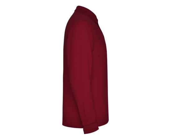 Рубашка поло Estrella мужская с длинным рукавом, S, 6635PO57S, Цвет: бордовый, Размер: S, изображение 4