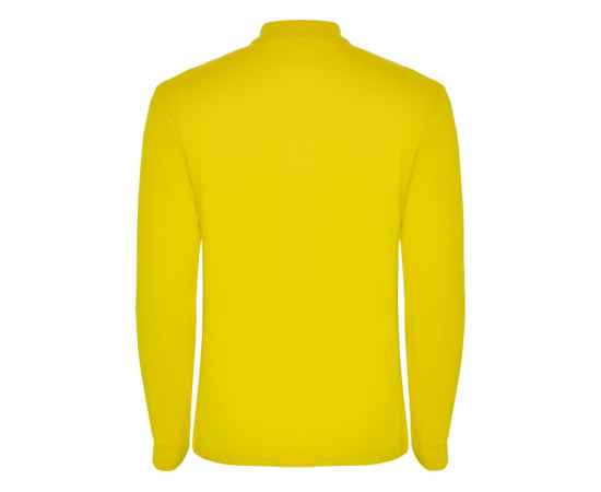 Рубашка поло Estrella мужская с длинным рукавом, S, 6635PO03S, Цвет: желтый, Размер: S, изображение 2