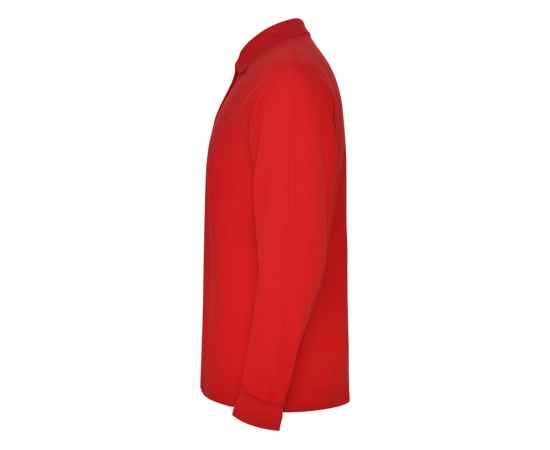 Рубашка поло Estrella мужская с длинным рукавом, S, 6635PO60S, Цвет: красный, Размер: S, изображение 3