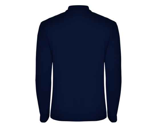 Рубашка поло Estrella мужская с длинным рукавом, S, 6635PO55S, Цвет: navy, Размер: S, изображение 2