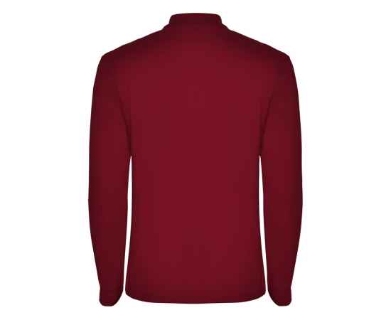 Рубашка поло Estrella мужская с длинным рукавом, S, 6635PO57S, Цвет: бордовый, Размер: S, изображение 2