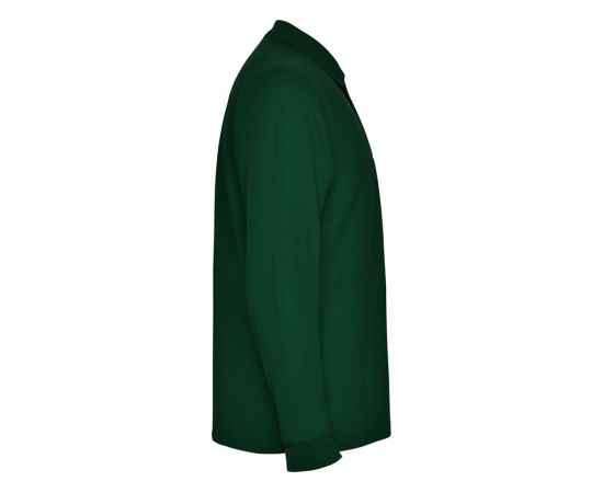 Рубашка поло Carpe мужская с длинным рукавом, S, 5009PO56S, Цвет: зеленый бутылочный, Размер: S, изображение 4