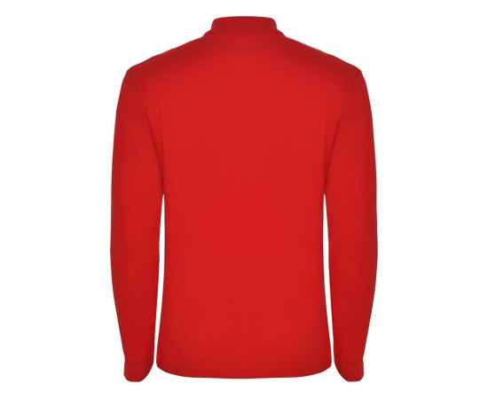 Рубашка поло Estrella мужская с длинным рукавом, S, 6635PO60S, Цвет: красный, Размер: S, изображение 2