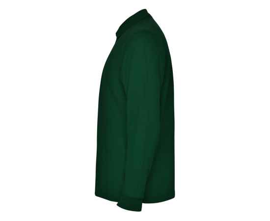 Рубашка поло Carpe мужская с длинным рукавом, S, 5009PO56S, Цвет: зеленый бутылочный, Размер: S, изображение 3