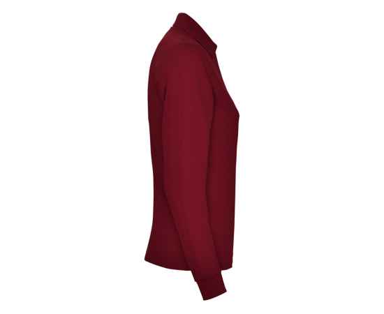 Рубашка поло Estrella женская с длинным рукавом, S, 6636PO57S, Цвет: бордовый, Размер: S, изображение 4