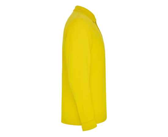 Рубашка поло Estrella мужская с длинным рукавом, S, 6635PO03S, Цвет: желтый, Размер: S, изображение 4