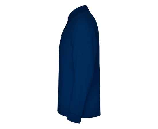 Рубашка поло Estrella мужская с длинным рукавом, S, 6635PO05S, Цвет: синий, Размер: S, изображение 3