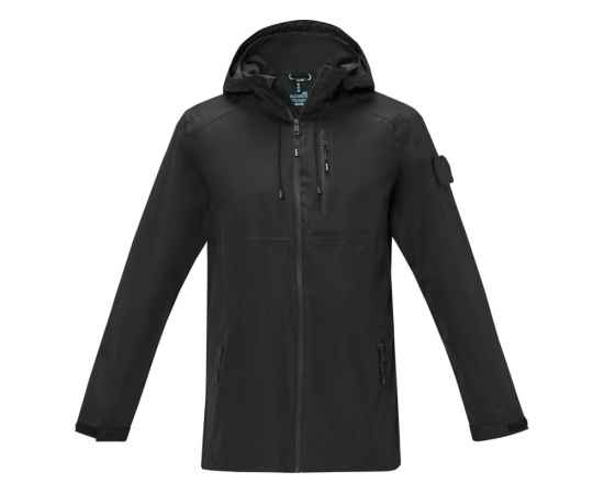 Куртка Kai унисекс из переработанных материалов, XS, 3752690XS, Цвет: черный, Размер: XS, изображение 2