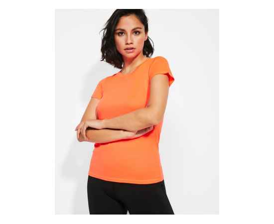 Спортивная футболка Montecarlo, женская, S, 423CA223S, Цвет: неоновый оранжевый, Размер: S, изображение 5
