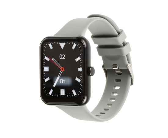 Смарт-часы IoT Watch QR, металл, IP68, 521193, Цвет: серый